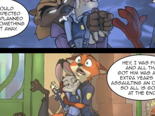 Juddy Hopps Fucks Nick In Detention