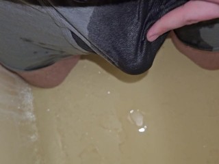 Pissing My Boxers In The Tub 《4k》