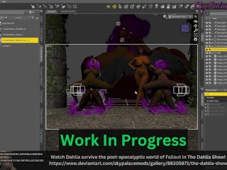 Behind The Scenes - "Underworld II" - Daz3D Setup Time-Lapse