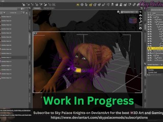 Behind The Scenes - "Underworld II" - Daz3D Setup Time-Lapse