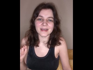 EveYourApple Petite Brunette Talking About Her Kinks and Fetishes