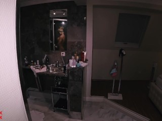 Hot Blonde Stepmom gets Fucked by Stepson after Shower
