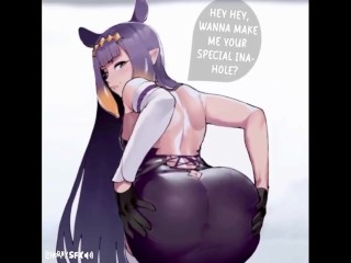 Ina got a little more than she bargained for~ 🐙❤️💦 [Hololive Hentai Comic Animation]