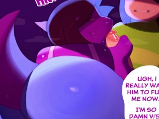 DELTARUNE -  Big Ass Susie Fucks Kris in his own house