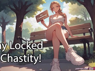 Stay locked in chastity! Positive words of encouragement [audio]