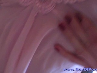 4K/ Adorable Sophie Strauss Shakes That Ass With A Buttterfly Babydoll Lap Dance!