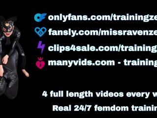 Training Zero Femdom Slave Gag Training Dildo Bondage BDSM Humiliation Real Homemade Milf Stepmom