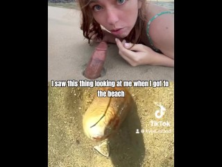Nature Girl Sucks Cock (wait for it)