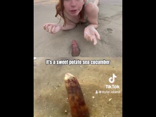 Nature Girl Sucks Cock (wait for it)