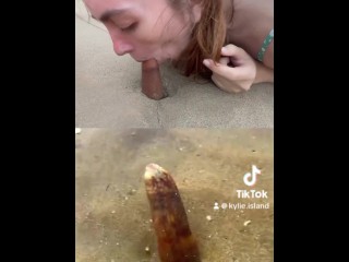 Nature Girl Sucks Cock (wait for it)