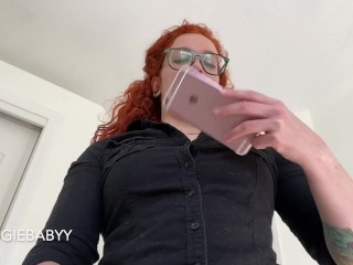 free use office bitch in panties and chastity for futa boss - full video on Veggiebabyy Manyvids