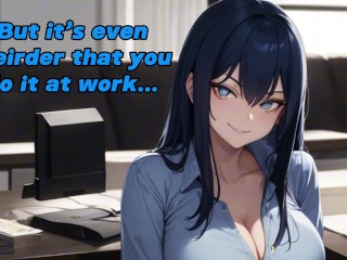 Your Coworker Shows You Her Dominate Side