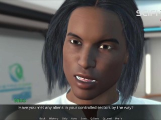 Twyla - adult visual novel. Sci-fi story