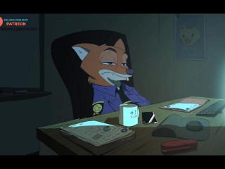 JUDY HOPPS MAKES HIM BECK FROM THE WORK 🍑 ZOOTOPIA HENTAI STORY