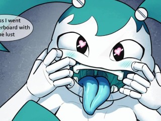 Robot Girl Upgrades Her Pussy To Have Sex - Teenage Robot Hentai