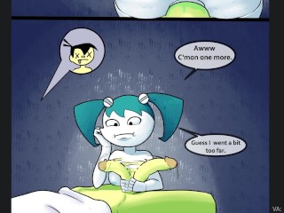 Robot Girl Upgrades Her Pussy To Have Sex - Teenage Robot Hentai