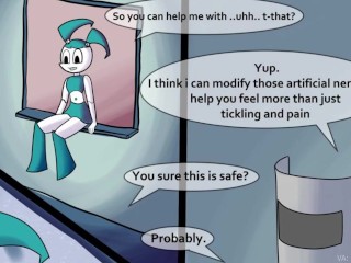 Robot Girl Upgrades Her Pussy To Have Sex - Teenage Robot Hentai