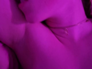 Little slut moans too loud, gets fucked deep in her tight and wet pussy she loves it  POV