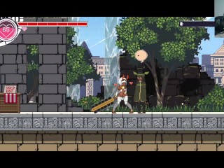 H-Game pixel game Princess reconquista ver.0.3 Demo (Game Play) part 2 :)