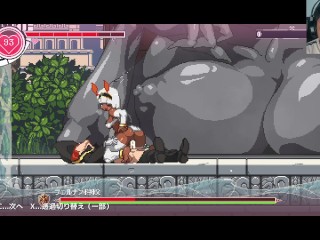 H-Game pixel game Princess reconquista ver.0.3 Demo (Game Play) part 2 :)