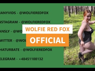 FOREST BLOWJOB PT.2 :) WOLFIE RED FOX
