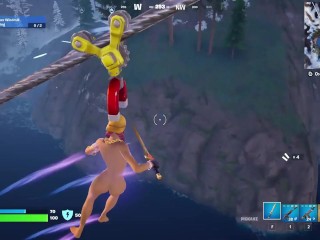 Fortnite Nude mods installed gameplay Aura Nude Skin gameplay Part 2 [18+]