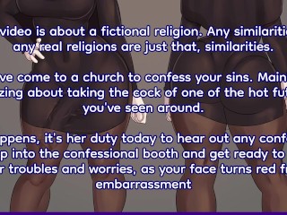 Futa Nun Fucks You After You Confess [Anal & Oral JOI]