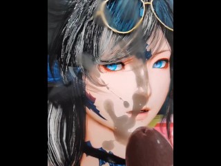 Final Fantasy XIV Cumtribute Au Ra want facial SoP ardecia_ffxiv