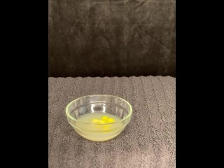 Lemonheads take a bath in my cum before I have a taste