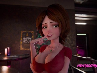 Cass eager to try out this Big Black Cock "Are we really going to do this?" 3D HENTAI