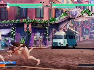 The King of Fighters XV - Yuri Nude Game Play [18+] KOF Nude mod