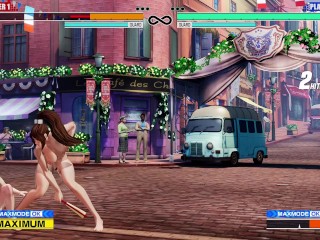 The King of Fighters XV - Mai Nude Game Play [18+] KOF Nude mod