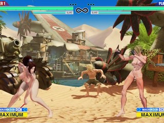 The King of Fighters XV - Mai Nude Game Play [18+] KOF Nude mod