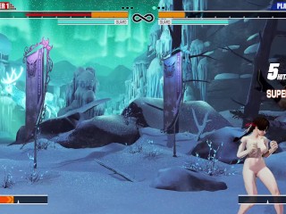 The King of Fighters XV - Dolores Nude Game Play [18+] KOF Nude mod