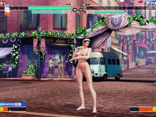 The King of Fighters XV - Chizuru Nude Game Play [18+] KOF Nude mod