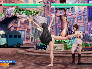 The King of Fighters XV - Chizuru Nude Game Play [18+] KOF Nude mod