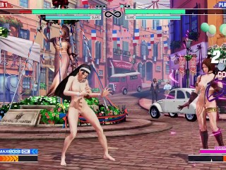 The King of Fighters XV - Chizuru Nude Game Play [18+] KOF Nude mod