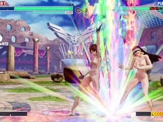 The King of Fighters XV - Elisabeth Nude Game Play [18+] KOF Nude mod