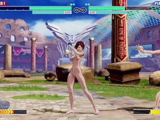 The King of Fighters XV - Elisabeth Nude Game Play [18+] KOF Nude mod