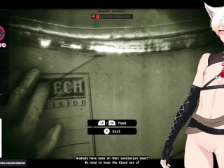 cuntboy vtuber cum in front of his viewers while playing games