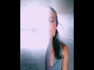 Flashing under the Highway Overpass