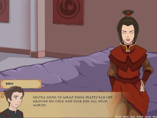 Four Elements Trainer Sex Game Azula Sex Scenes Fire Nation Part 4 [18+]