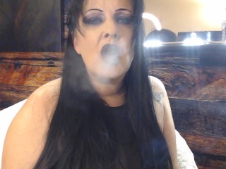 Gothic Goddess Smoke Slave Humiliation