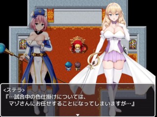 【プリンセス・ハニートラップ㉖】M格闘!!巨乳オッパイで悩殺されてる隙に、打撃の蹴り技ハイキックを顔面にくらわされて射精してしまう変態M男