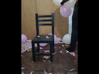 Clean Up a balloon room after record~!