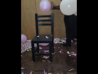 Clean Up a balloon room after record~!