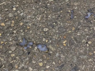 【既婚リーマン】歩道橋の上で射精できるか挑戦してみました！結果はいかに？！