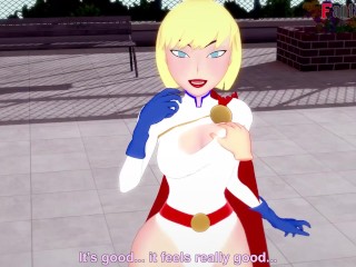 Power Girl having sex | 1 | Super Man | Full & Full on Patreon: Fantasyking3