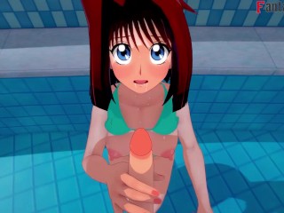 Anzu Mazaki sex on the beach | 2 | Yu-gi-Oh | Full & FPOV Versions on Patreon: Fantasyking3