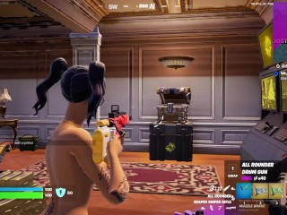 Fortnite Nude Game Play - Scuba Crystal Nude Mod [Part 01][18+] Adult Porn Gamming